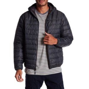 Hawke & Co. Hooded Water Resistant Down Jacket